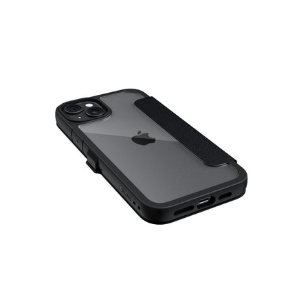 RAPTIC STRONG PROTECTION URBAN FOLIO CASE IPHONE 15 BLACK