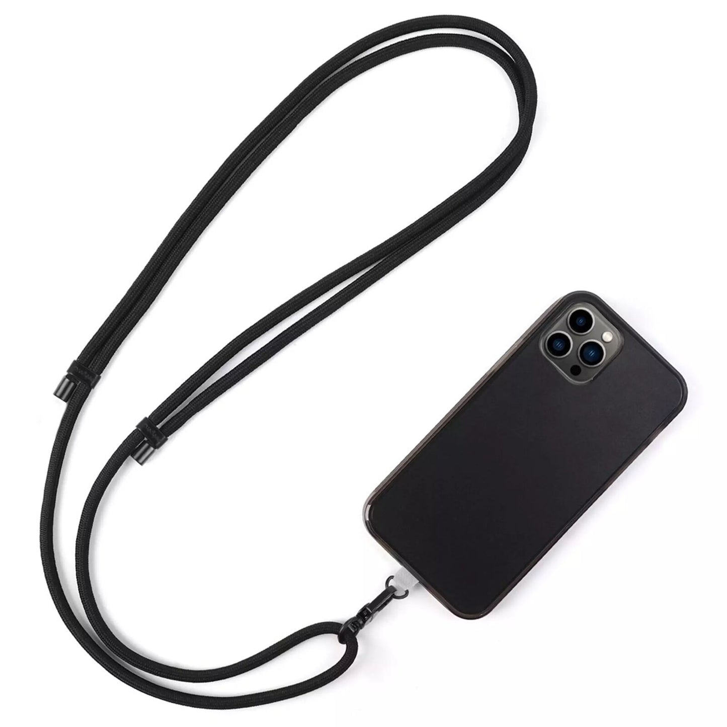 PRODIGEE UNIVERSAL ADJUSTABLE NECK STRAP IN SLEEK BLACK