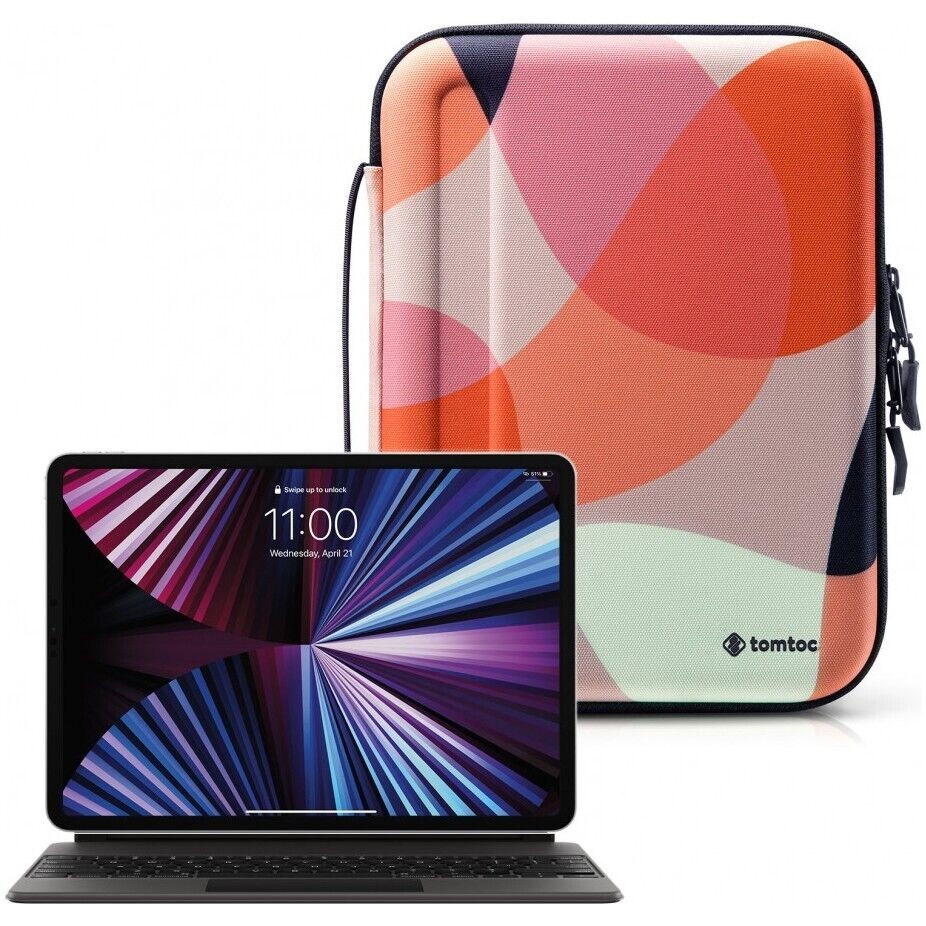 TOMTOC FANCYCASE HARD CASE IPAD 11" PRO 11 2018/2020/2021/2022 MIXED ORANGE