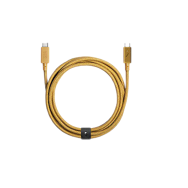 NATIVE UNION USB-C TO USB-C PRO CABLE BELT 240W 2.4M KRAFT