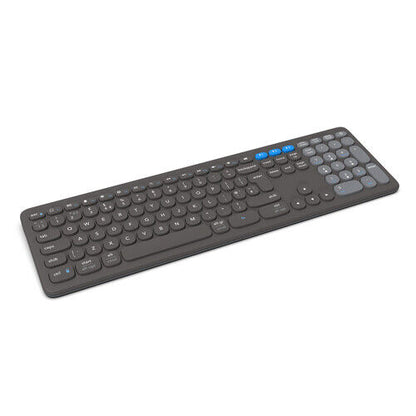 ZAGG WIRELESS KEYBOARD 17IN FULL-SIZED MULTI-DEVICE PAIRING LONG BATTERY GRAY