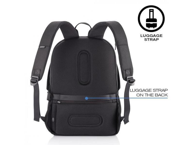 XD DESIGN STYLISH & SECURE BOBBY SOFT BACKPACK BLACK