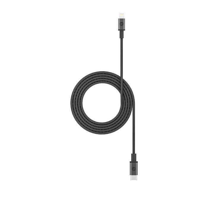 MOPHIE USB-C TO LIGHTNING MFI-CERTIFIED CABLE 1.8M BLACK