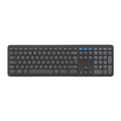 ZAGG WIRELESS KEYBOARD 17IN FULL-SIZED MULTI-DEVICE PAIRING LONG BATTERY GRAY