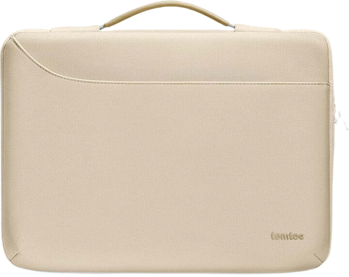 TOMTOC VERSATILE BAG MACBOOK PRO 14" 2021 BEIGE KHAKI