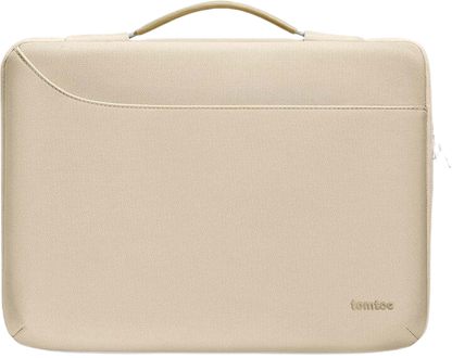 TOMTOC VERSATILE BAG MACBOOK PRO 14" 2021 BEIGE KHAKI