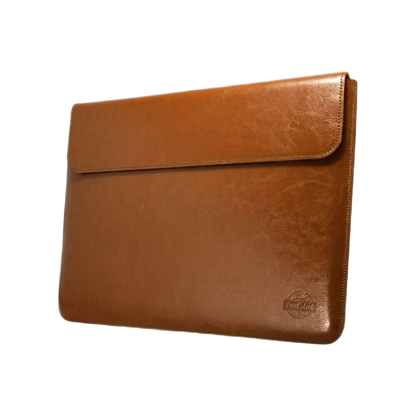 REDANT LEATHER SLEVE MACBOOK PRO 14" WITH HONEY AND WHISKEY AROMA BROWN