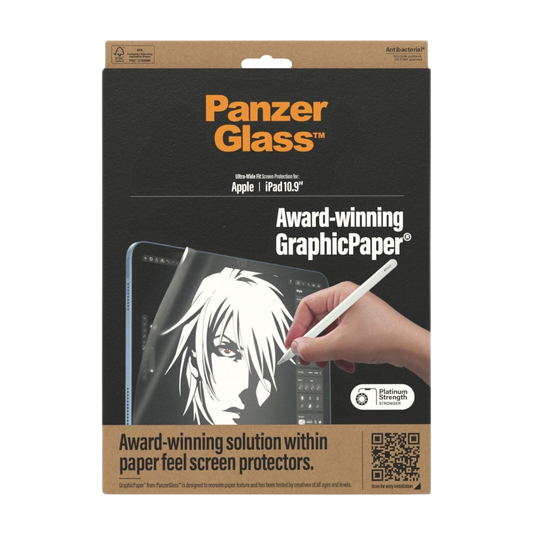 PANZERGLASS GRAPHICPAPER PAPER FEEL ULTRAWIDE SCREEN PROTECTOR IPAD 10.9" 2022