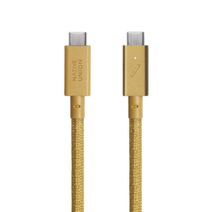 NATIVE UNION USB-C TO USB-C PRO CABLE BELT 240W 2.4M KRAFT