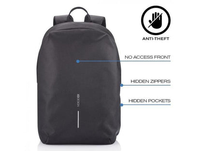 XD DESIGN STYLISH & SECURE BOBBY SOFT BACKPACK BLACK