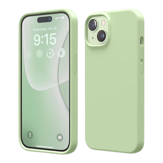 ELAGO STYLISH PROTECTION SILICONE CASE IPHONE 15 PASTEL GREEN