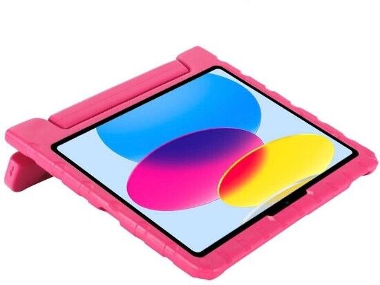 JUST IN CASE PROTECTIVE DESIGN CASE KIDS PROTECTIVE IPAD 10.9 10TH GEN 2022 PINK